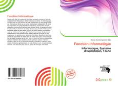 Portada del libro de Fonction Informatique