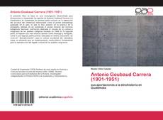 Обложка Antonio Goubaud Carrera (1901-1951)