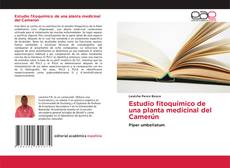 Buchcover von Estudio fitoquímico de una planta medicinal del Camerún