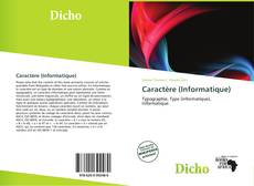 Buchcover von Caractère (Informatique)