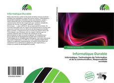 Informatique Durable kitap kapağı