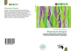 Buchcover von Chipewyan (langue)