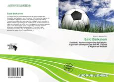 Capa do livro de Saïd Belkalem 