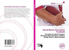 Capa do livro de David Black (Canadian Football) 