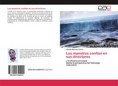Borítókép a  Los maestros confían en sus directores - hoz
