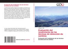 Borítókép a  Evaluación del rendimiento de las técnicas de detección de cambios - hoz