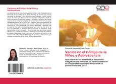 Copertina di Vacíos en el Código de la Niñez y Adolescencia