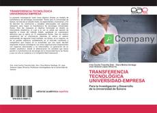 Обложка TRANSFERENCIA TECNOLÓGICA UNIVERSIDAD-EMPRESA