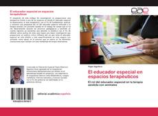 Обложка El educador especial en espacios terapéuticos