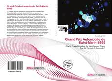 Capa do livro de Grand Prix Automobile de Saint-Marin 1999 