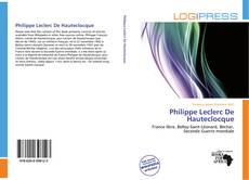 Обложка Philippe Leclerc De Hauteclocque