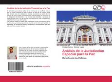Borítókép a  Análisis de la Jurisdicción Especial para la Paz - hoz
