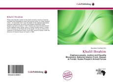 Capa do livro de Khalil Ibrahim 