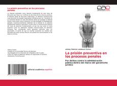 La prisión preventiva en los procesos penales kitap kapağı