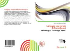 Copertina di Langage interprété (Informatique)