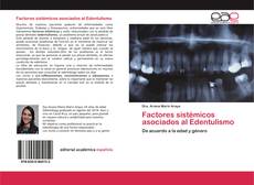 Capa do livro de Factores sistémicos asociados al Edentulismo 