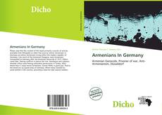 Capa do livro de Armenians In Germany 