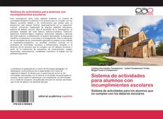 Copertina di Sistema de actividades para alumnos con incumplimientos escolares