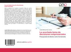Buchcover von La acertada toma de decisiones empresariales