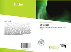 Buchcover von GEC 2050
