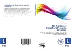 Copertina di 403 Helicopter Operational Training Squadron