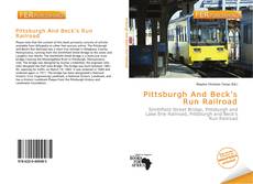 Pittsburgh And Beck's Run Railroad的封面