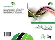 Capa do livro de Dositej Obradović 