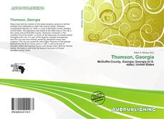 Capa do livro de Thomson, Georgia 
