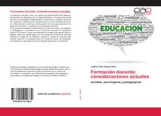 Buchcover von Formación docente: consideraciones actuales