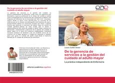 Buchcover von De la gerencia de servicios a la gestión del cuidado al adulto mayor