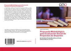 Couverture de Propuesta Metodológica para Evaluación Social de Proyectos de Deportes
