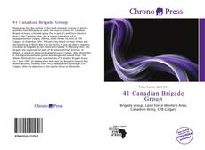 Buchcover von 41 Canadian Brigade Group