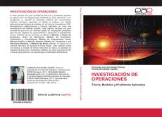 Couverture de INVESTIGACIÓN DE OPERACIONES