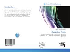 Portada del libro de Canadian Corps