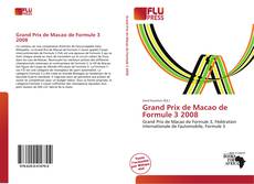 Copertina di Grand Prix de Macao de Formule 3 2008