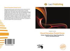 Capa do livro de Royal Canadian Postal Corps 