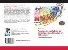 Couverture de Análisis de las tablas de amortización utilizadas en el Ecuador