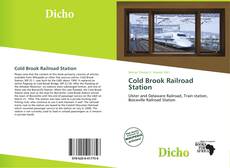 Buchcover von Cold Brook Railroad Station