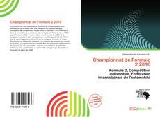 Portada del libro de Championnat de Formule 2 2010