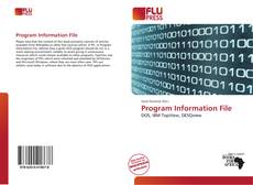 Couverture de Program Information File