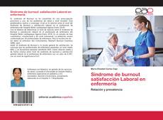 Couverture de Síndrome de burnout satisfacción Laboral en enfermería