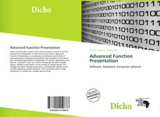 Couverture de Advanced Function Presentation
