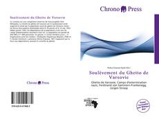 Buchcover von Soulèvement du Ghetto de Varsovie