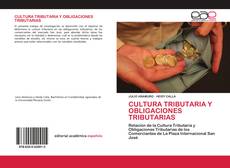 Capa do livro de CULTURA TRIBUTARIA Y OBLIGACIONES TRIBUTARIAS 