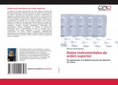 Copertina di Datos instrumentales de orden superior