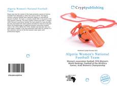 Bookcover of Algeria Women's National Football Team