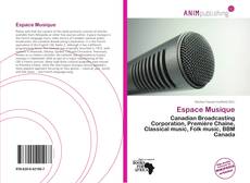 Espace Musique kitap kapağı