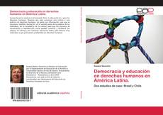 Couverture de Democracia y educación en derechos humanos en América Latina.