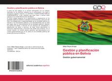 Couverture de Gestión y planificación pública en Bolivia
