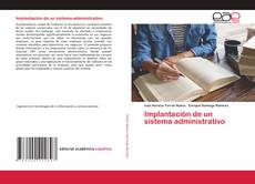 Portada del libro de Implantación de un sistema administrativo
